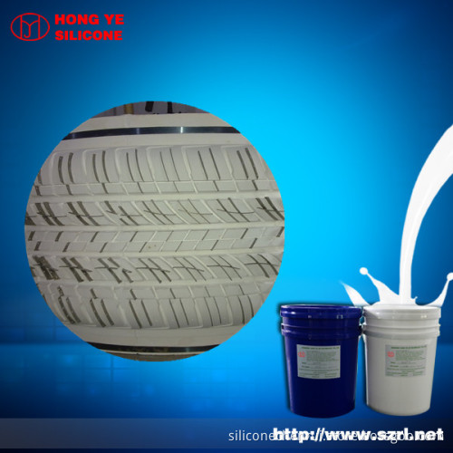 Addition cure silicone rubber for tire mold